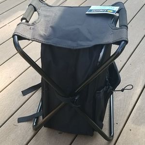 Cooler backpack chair